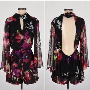 Askari Open Back Romper | SIZE XS